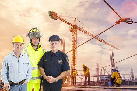 protect material and equipment on construction sites with off duty police security from cornerstone protection