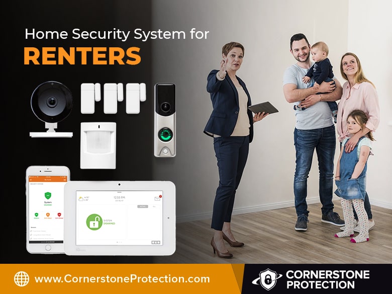 home security systems for renters cornerstone protection
