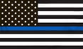 American Flag Honoring our Men and Women of Law Enforcement