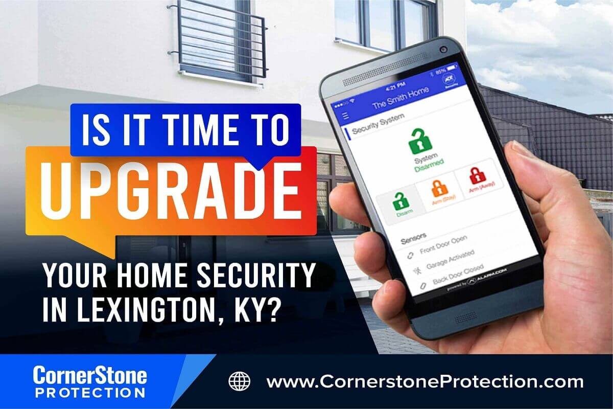 home security upgrade in lexington kentucky cornerstone protection