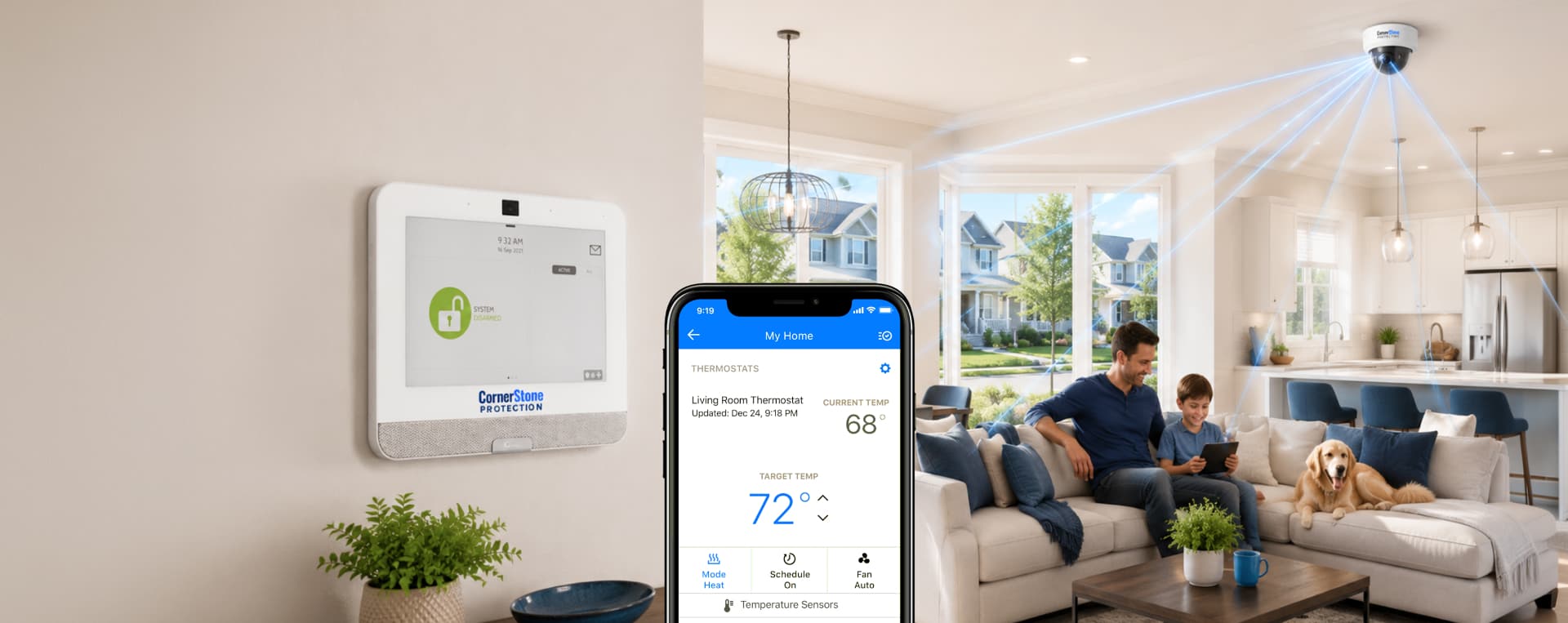 your trusted security system supplier cornerstone protection lexington ky