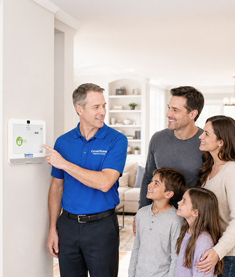 home alarm systems cornerstone protection elizabethtown ky